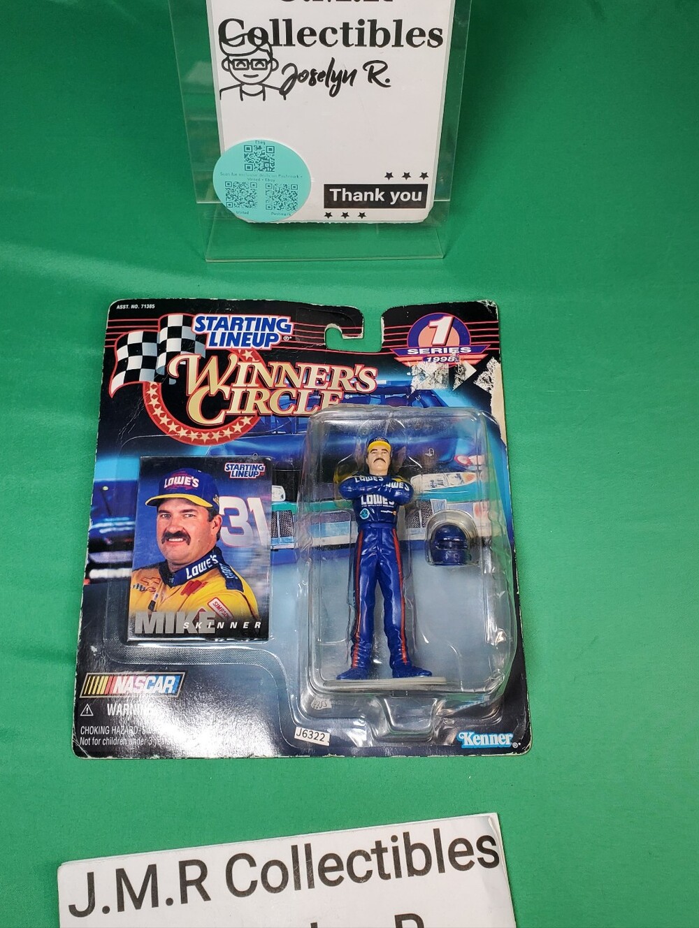 1998 Starting Lineup MIKE SKINNER Figure Winner's Circle Series 1  NASCAR  